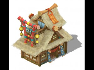 cartoon world - house 0404 Modelo 3D