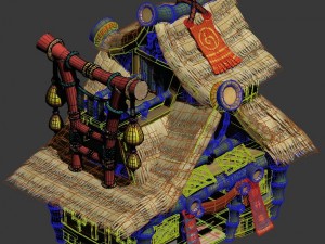 cartoon world - house 0404 Modelo 3D
