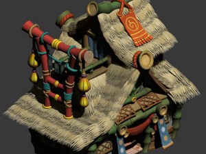cartoon world - house 0404 Modelo 3D