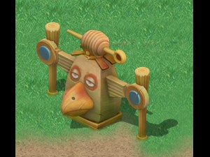 cartoon world - god blessed bird 04 Modelo 3D