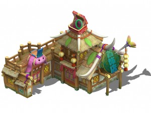 cartoon world - jewelry store 04 3D Модель