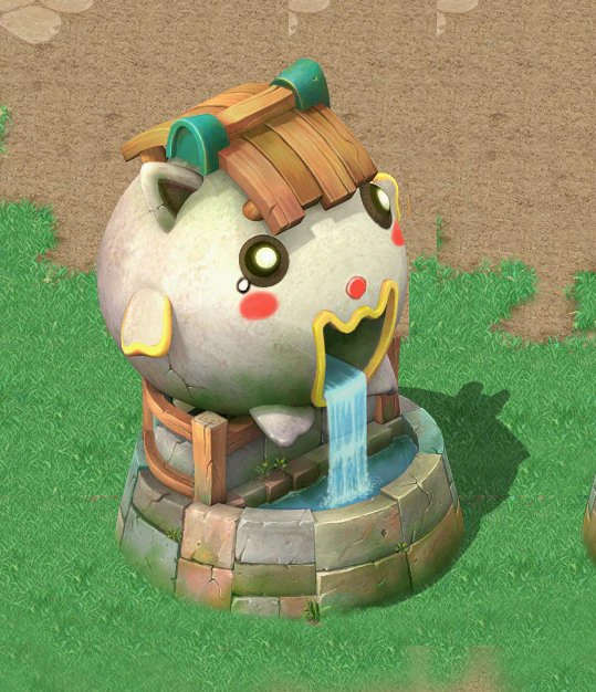 cartoon world - well 04 3D Model .c4d .max .obj .3ds .fbx .stl .blend 