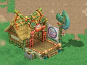 만화 세계 - 무술 3D 모델