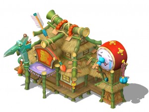 cartoon world - shop Modèle 3D