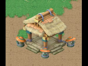 cartoon world - small pavilion 04 3D Model