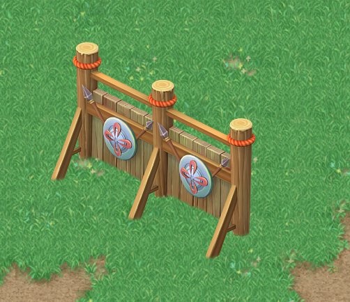 cartoon world - small wall 0204 3D Model .c4d .max .obj .3ds .fbx .stl .blend 