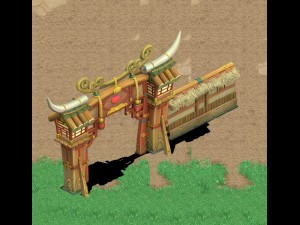 cartoon world - small wall 0304 3D 모델