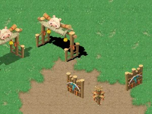 cartoon world - small wall 0404 3D Model