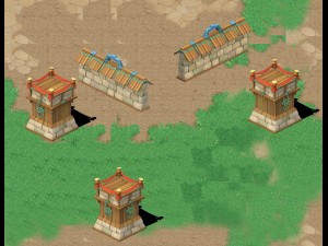 cartoon world - small wall 0504 3D-Modell