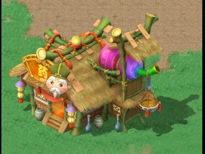 mondo dei cartoni animati - farmacia Modello 3D