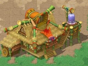 cartoon world - inn 3D Модель