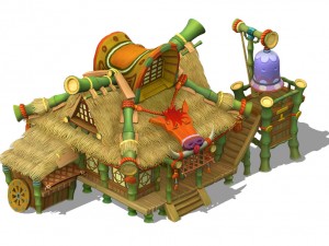 cartoon world - inn Modelo 3D