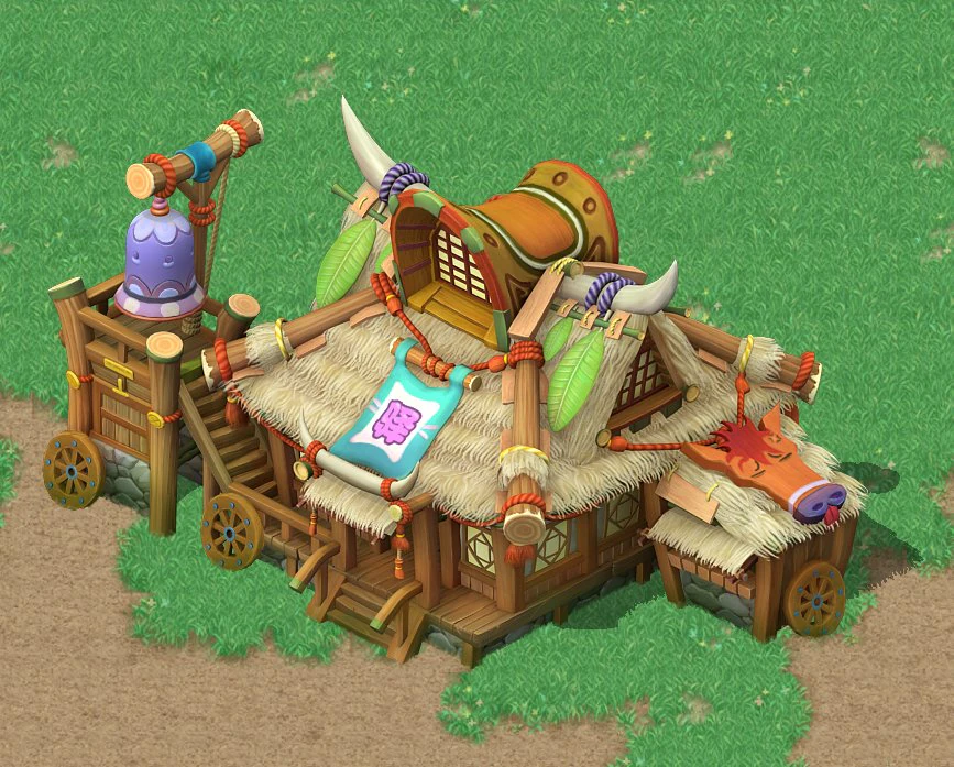 cartoon world - inn 04 3D Model .c4d .max .obj .3ds .fbx .stl .blend 
