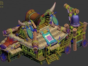 cartoon world - inn 04 3D-Modell