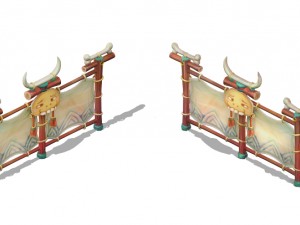 cartoon world - hidden sail 04 Model 3D