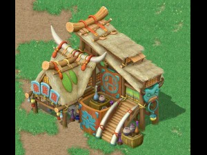 Cartoon-Welt - Lebensmittelgesch&auml;ft 04 3D Modell