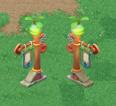 cartoon world - guide signs 04 3D Model .c4d .max .obj .3ds .fbx .stl .blend 