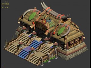 cartoon world - main hall 04 Model 3D