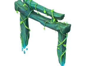 cartoon sky city - false terrain six - flyover 3D Model