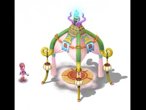 the city of cartoon sky - heaven Modelo 3D