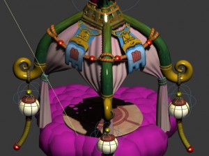 the city of cartoon sky - heaven Modelo 3D