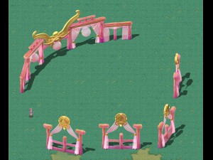 cartoon sky city - once upon a time superhero myst 3D Model