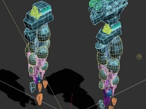 cartoon sky city - the main gate of the tree 3D Model