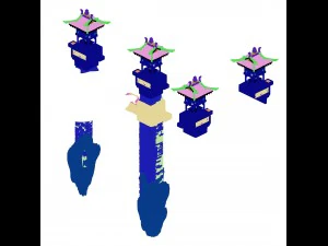 air buildings - tower 3D Model