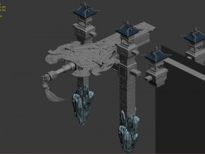 air buildings - tower Modelo 3D