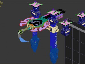 air buildings - tower Modelo 3D