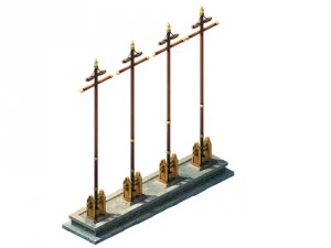 game model - arena flagpole 3D Model