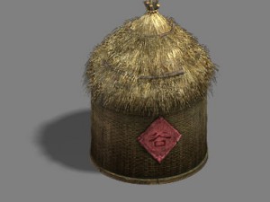granary 3D 模型