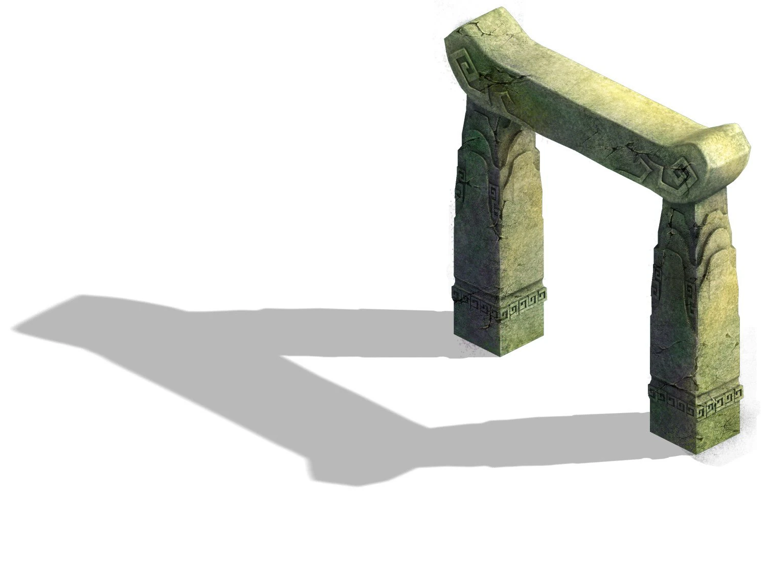 meteor alliance - stone arches 3D Model .c4d .max .obj .3ds .fbx .stl .blend