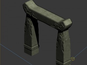 meteor alliance - stone arches 3D Модель