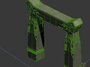 meteor alliance - stone arches 3D Модель