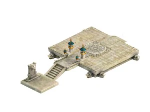 alian&ccedil;a meteoro - plataforma central Modelo 3D