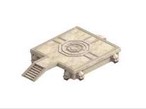 meteor alliance - central platform Modello 3D