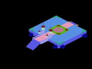 meteor alliance - central platform Modello 3D