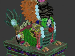 long health nine son - zhi 3D Model