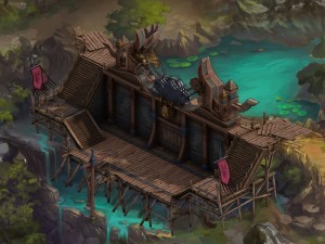 suburbs of luoyang - dam 3D 模型