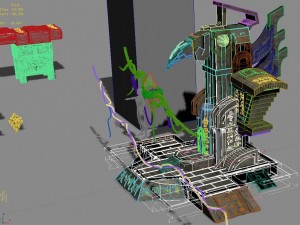 maya monuments - architecture Modello 3D