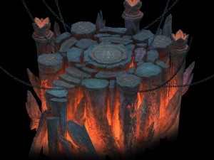 magic territory - altar 3D 모델