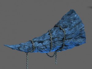 magic territory - sharp stone 3D Model