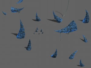 magic territory - sharp stone 3D Model