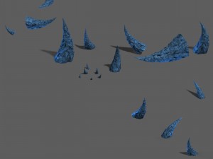 magic territory - sharp stone 3D Model