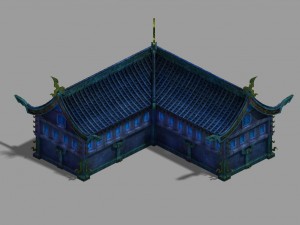 magic territory - building a small house Modello 3D