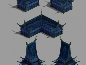 magic territory - building a small house Modello 3D