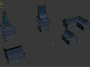 magic territory - building a small house Modello 3D