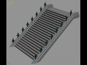 magic territory - stairs 3D Modell
