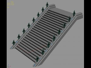 magic territory - stairs 3D Model
